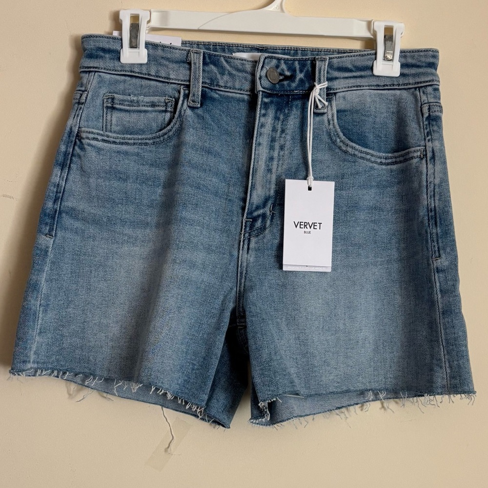 NWT VERVET Blue Denim Jean Shorts
